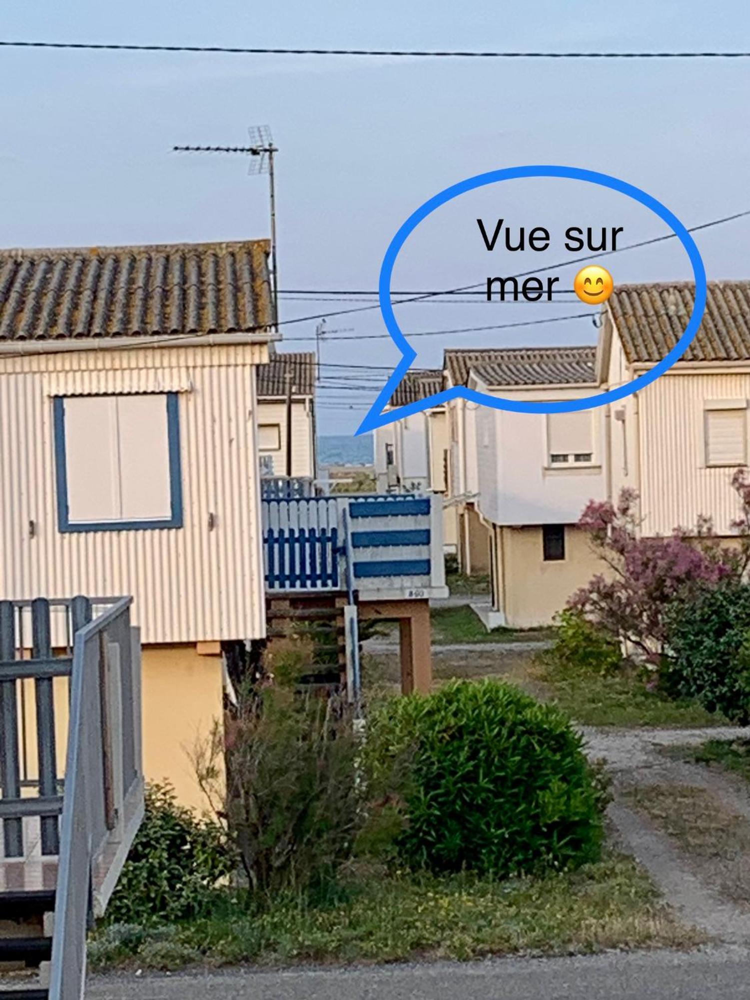 Maison Chalet 200 M De La Plage Climatisation Et Wifi Gruissan Bagian luar foto